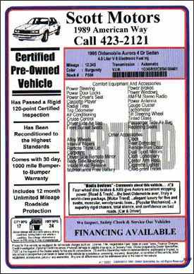 Car Show Board Order Form Car Show Display Board Car Signs